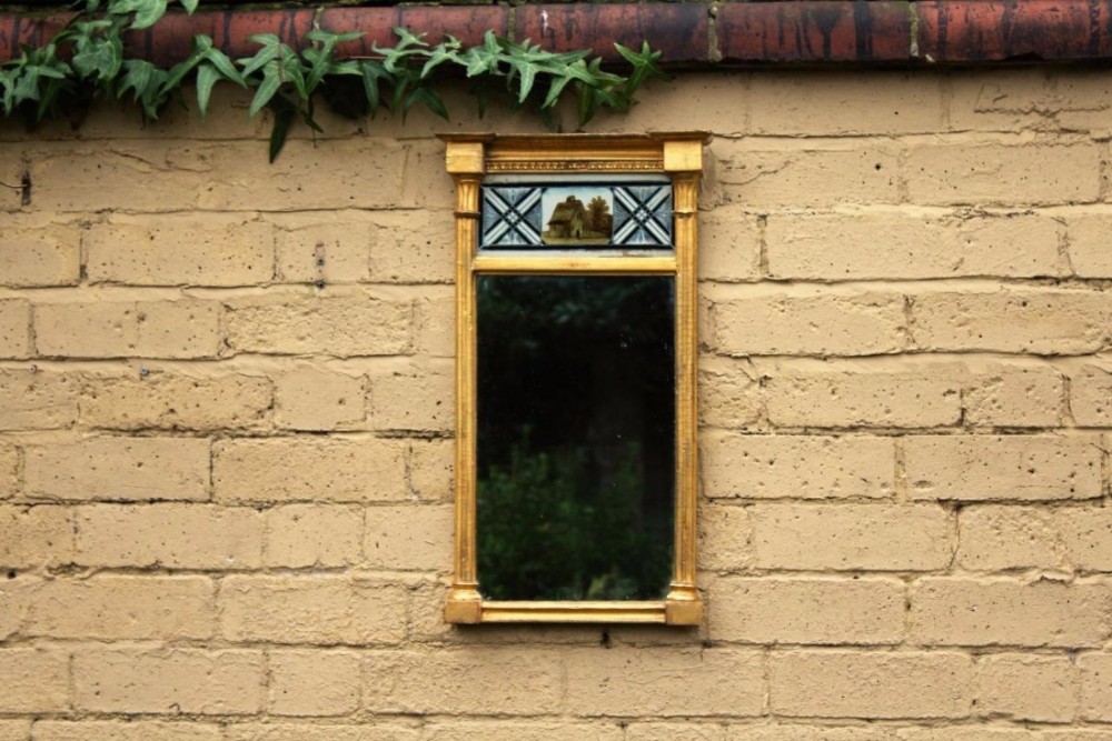 Antique Regency Gilt Pier Wall Mirror