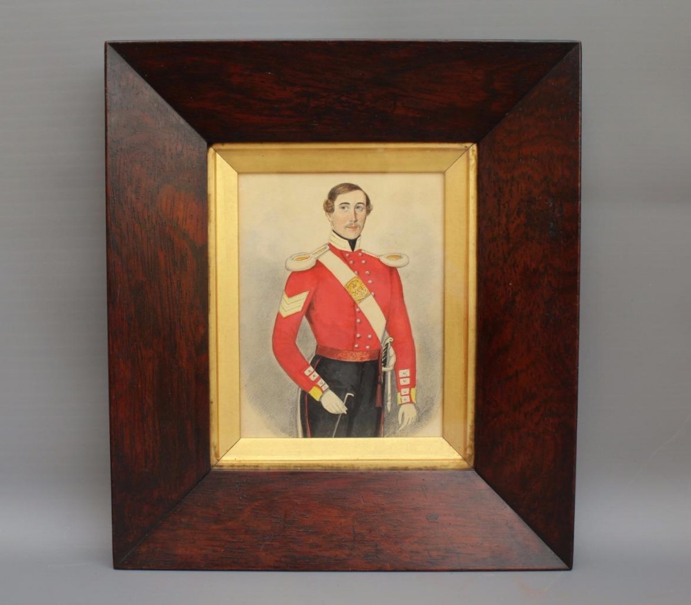 Military Officer Portrait 19th Century