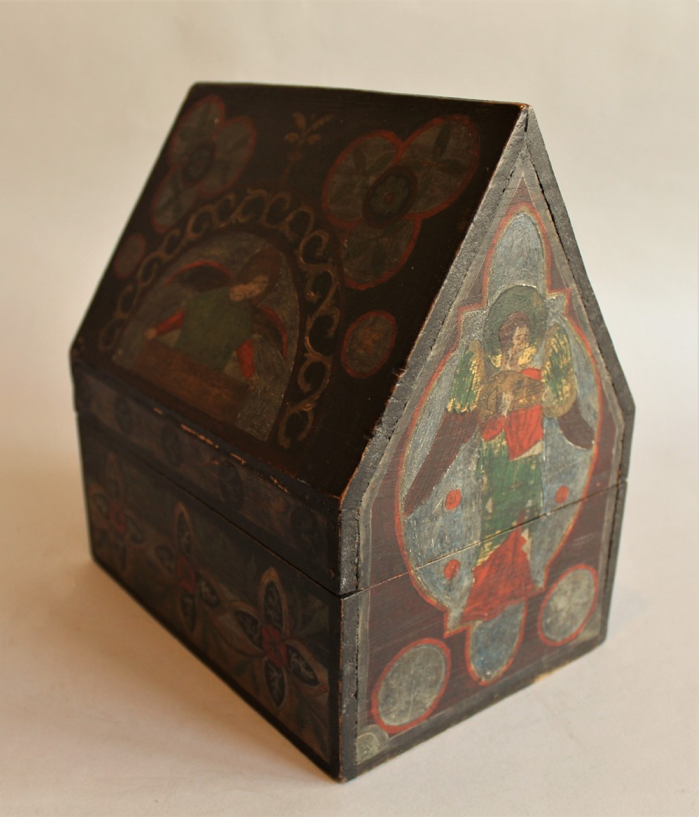 Painted Box Folk Art View II