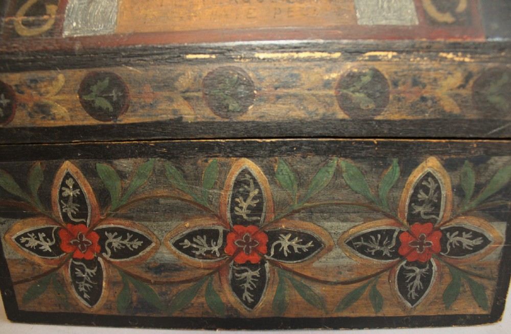 Painted Box Folk Art View V