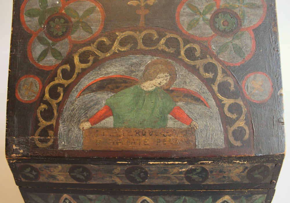 Painted Box Folk Art View VII