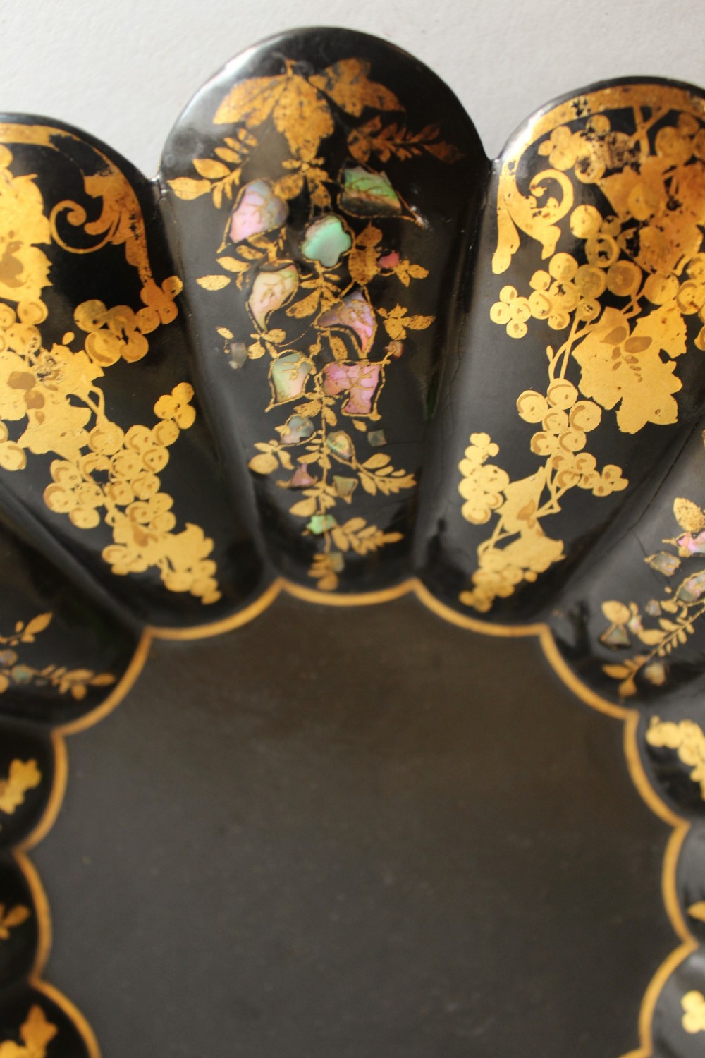 Pretty Victorian Papier Mache Tray Jennens & Bettridge View IV