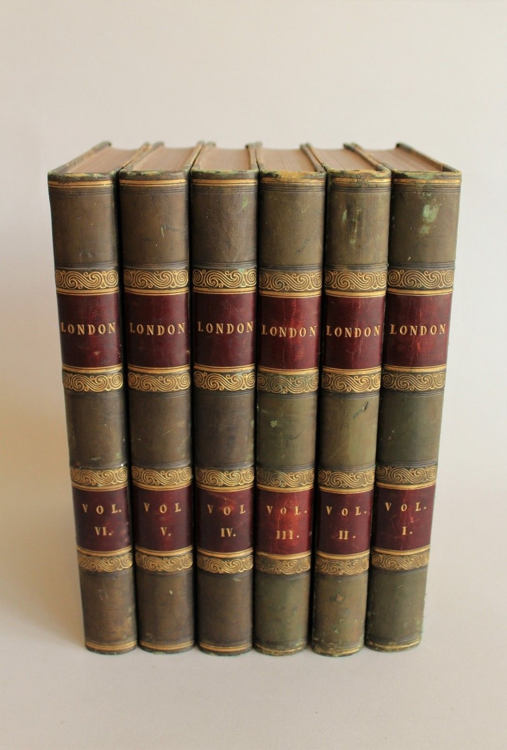 Antique Leather Bound Books London Charles Knight 1841