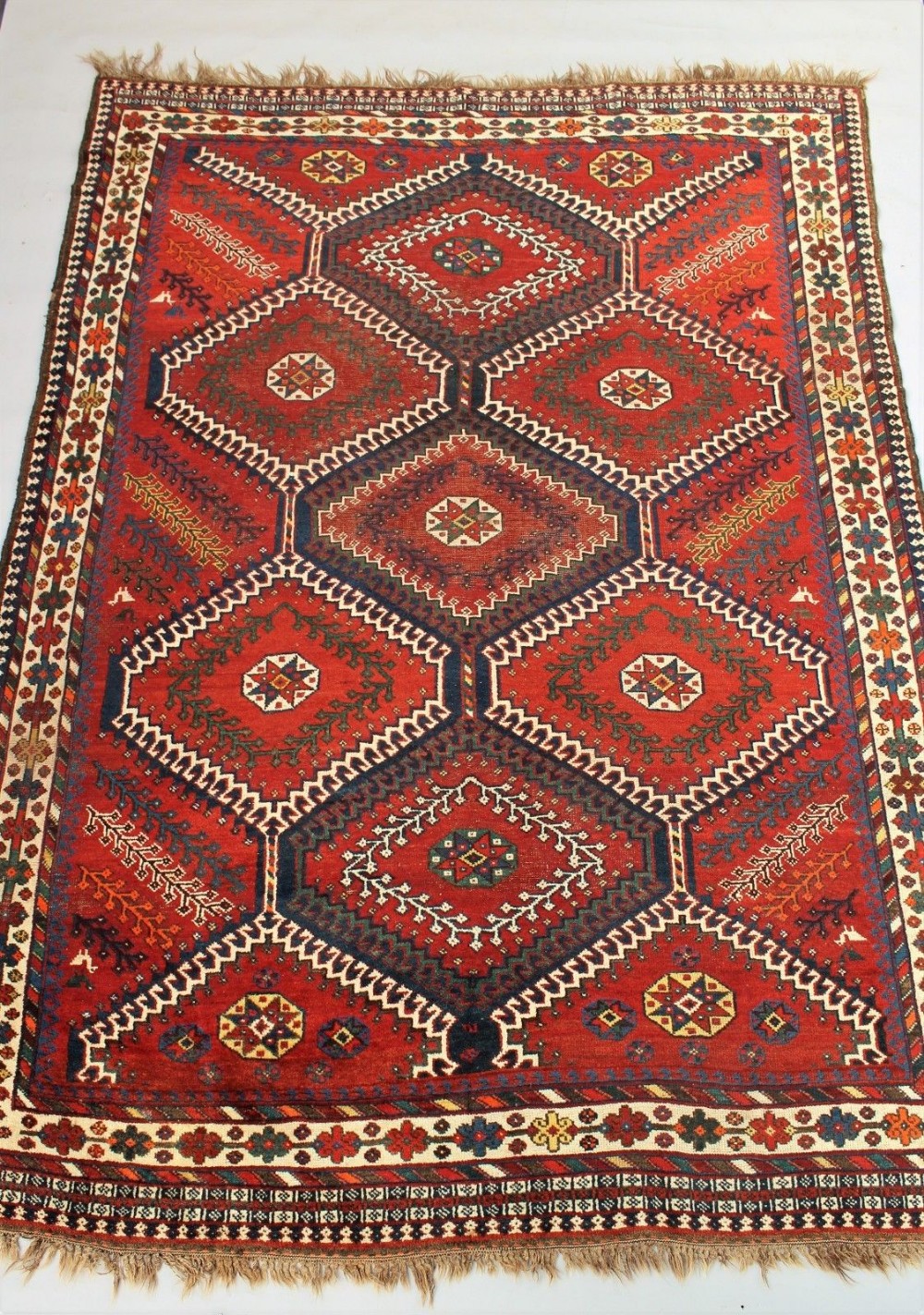 Antique Kashgai Carpet Room Size