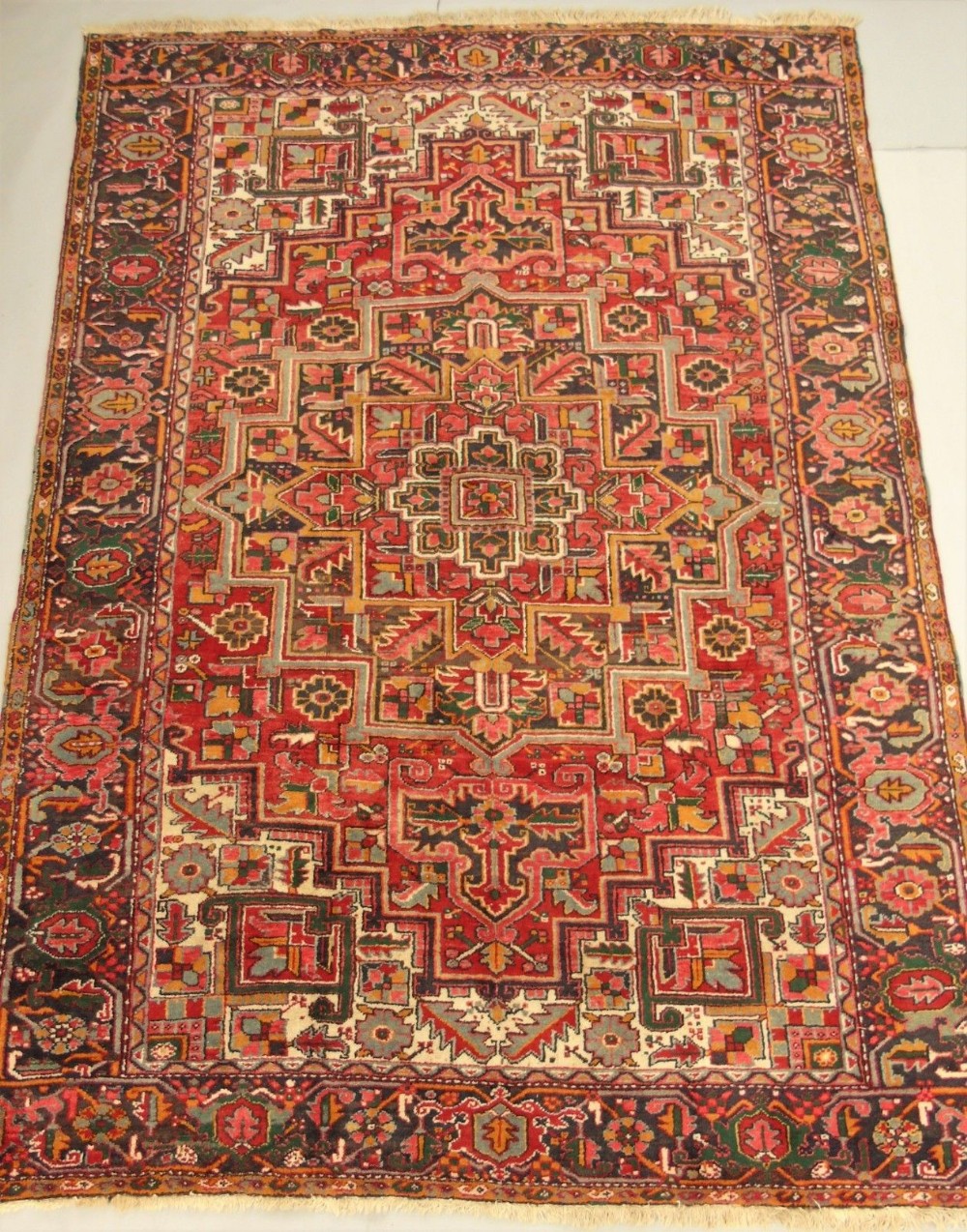 Antique Heriz Carpet Room Size