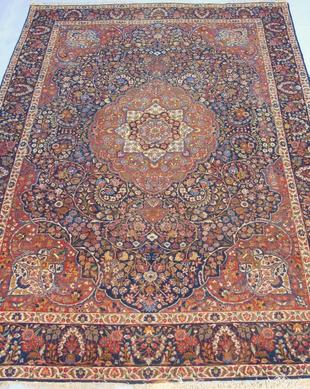 Fine Antique Tabriz Carpet Room Size 19th Century
