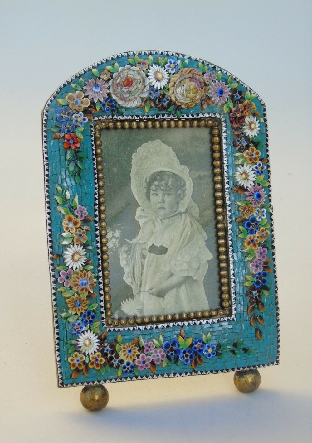 Beautiful Murano Glass Millifiore Mosaic Frame