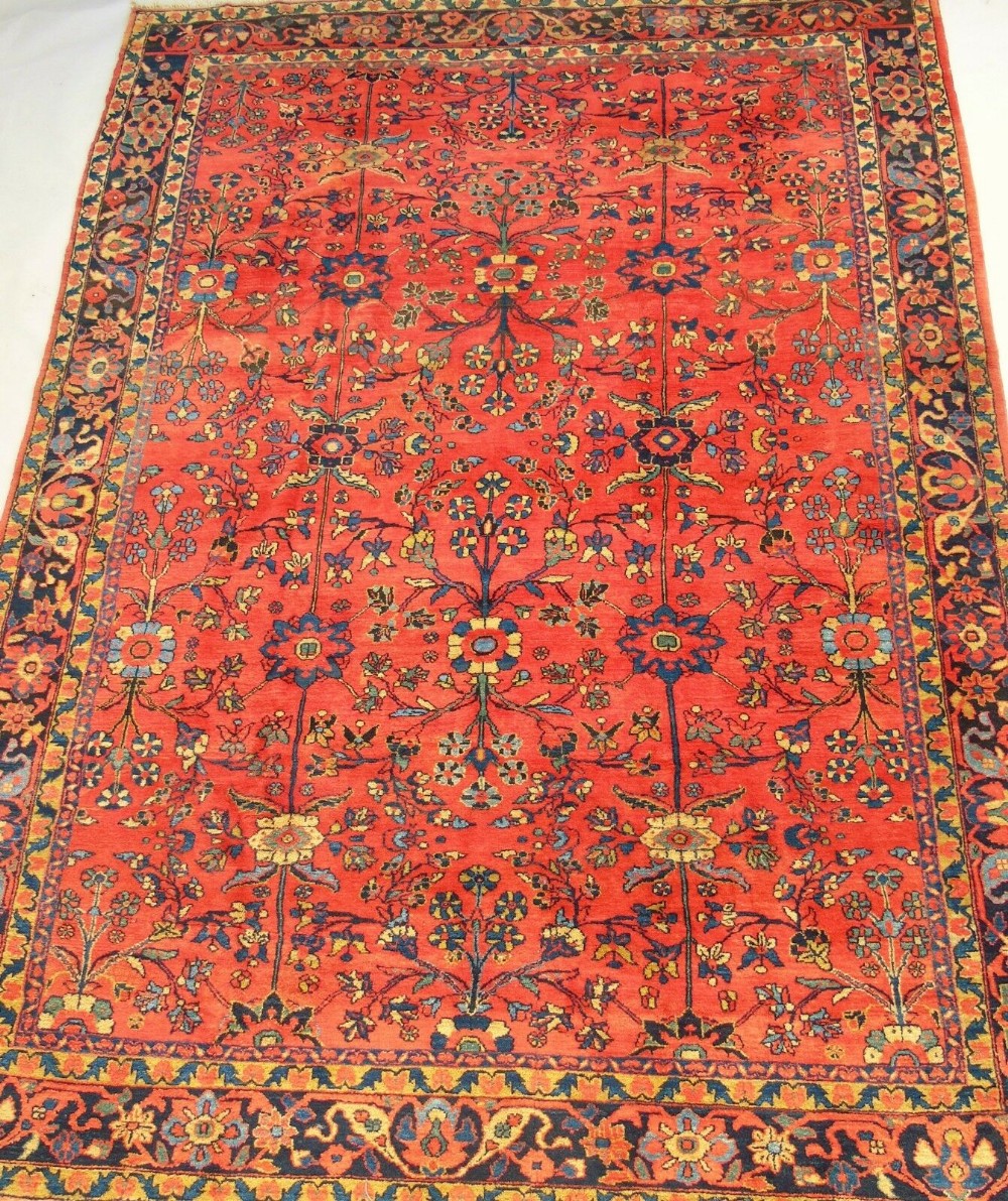 Antique Mahal Carpet Room Size