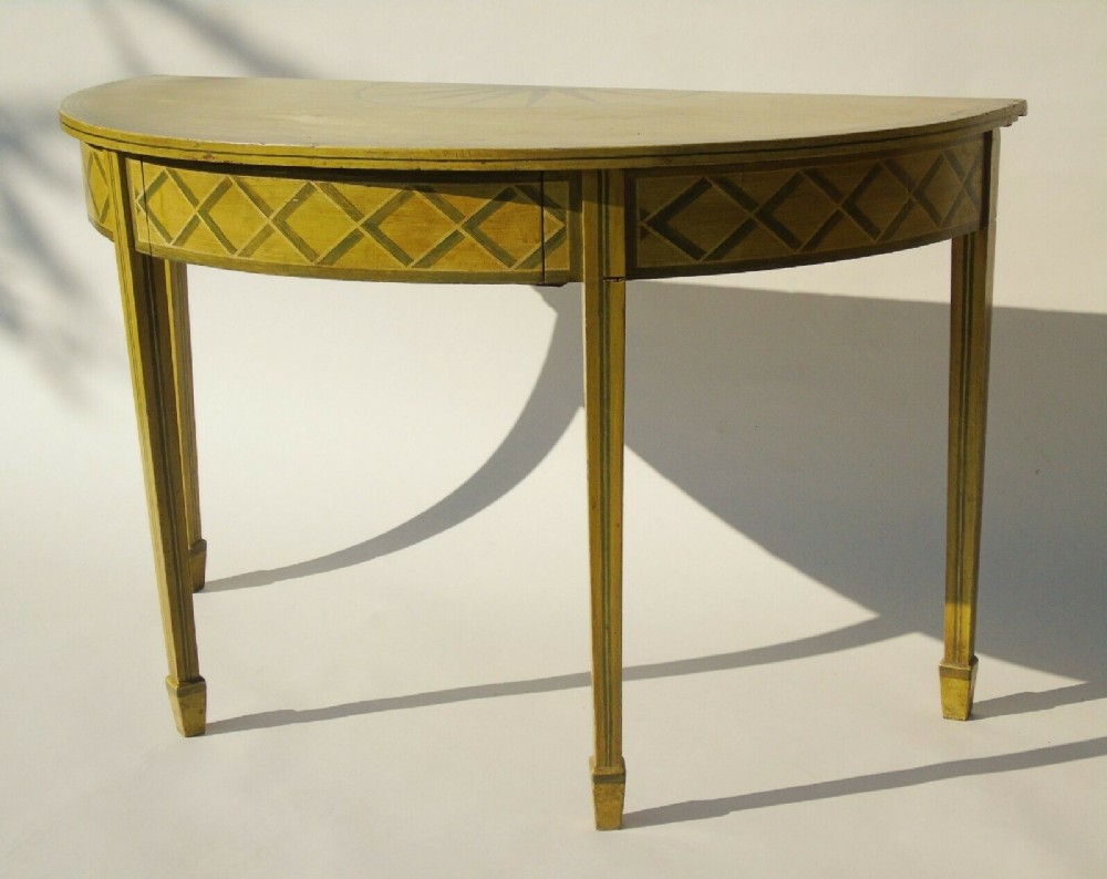 Beautiful Hand Painted Regency Side or Hall Table