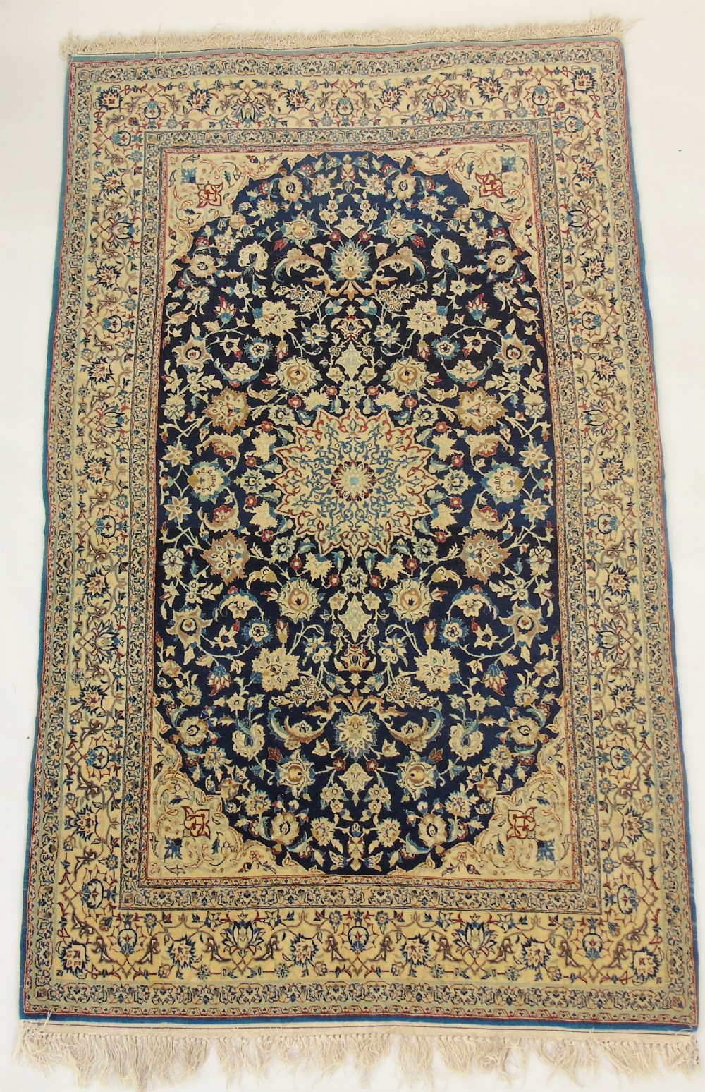 Antique Fine Isfahan Carpet