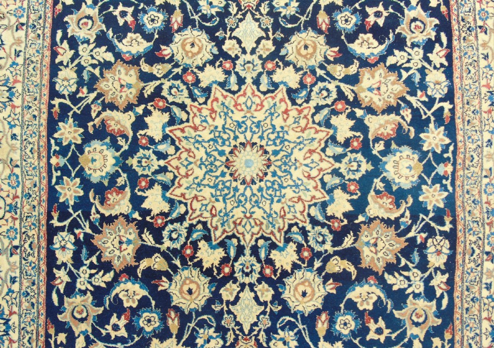 Antique Fine Isfahan Carpet View V