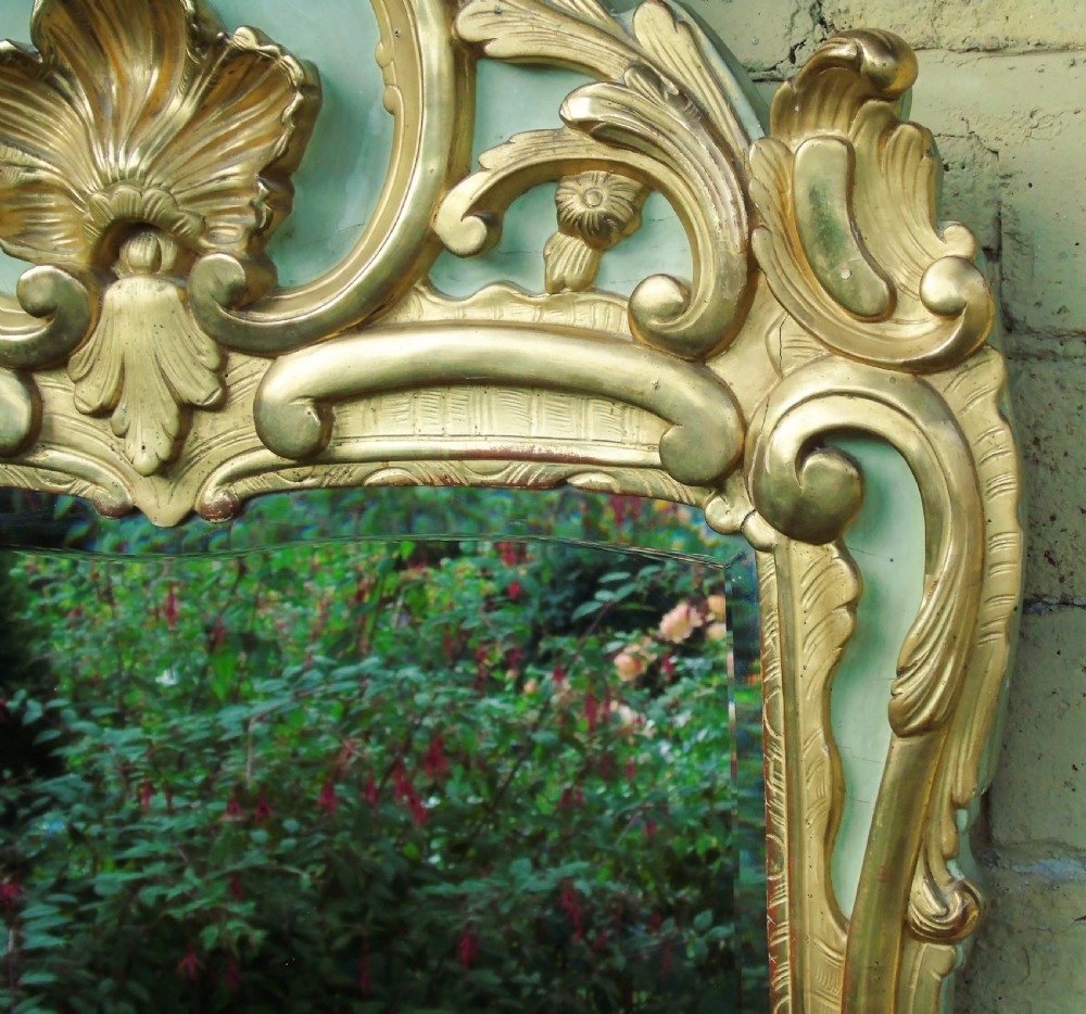 Pretty 18th Century French Mirror Louis XVI View III