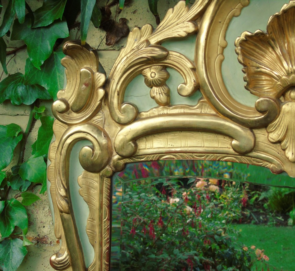 Pretty 18th Century French Mirror Louis XVI View IV