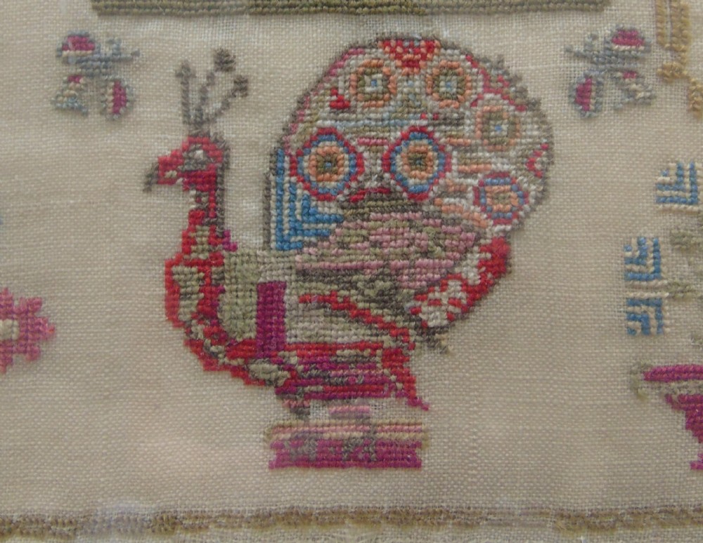 Fine 19th Century Sampler By Harriet Humpage View III