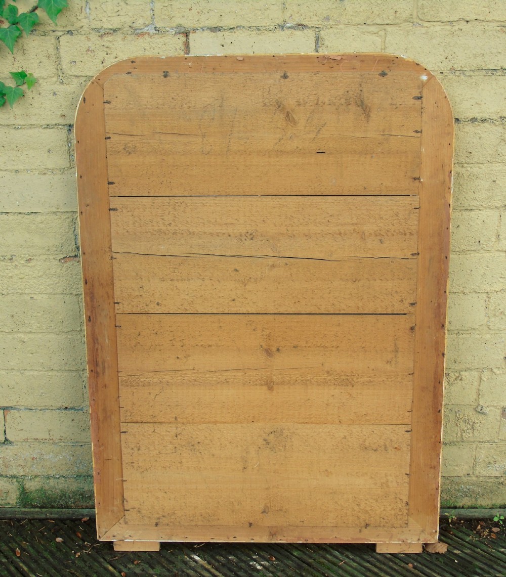 Pretty French Arched Gilt Mirror Neat Proportions View VII