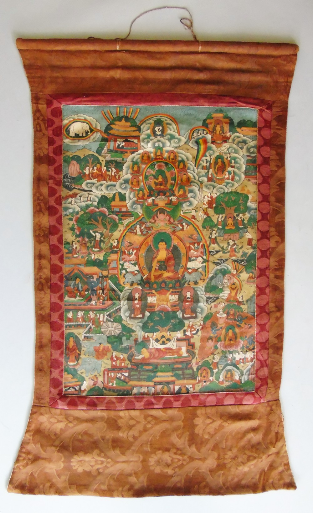 Antique Buddhist Thangka