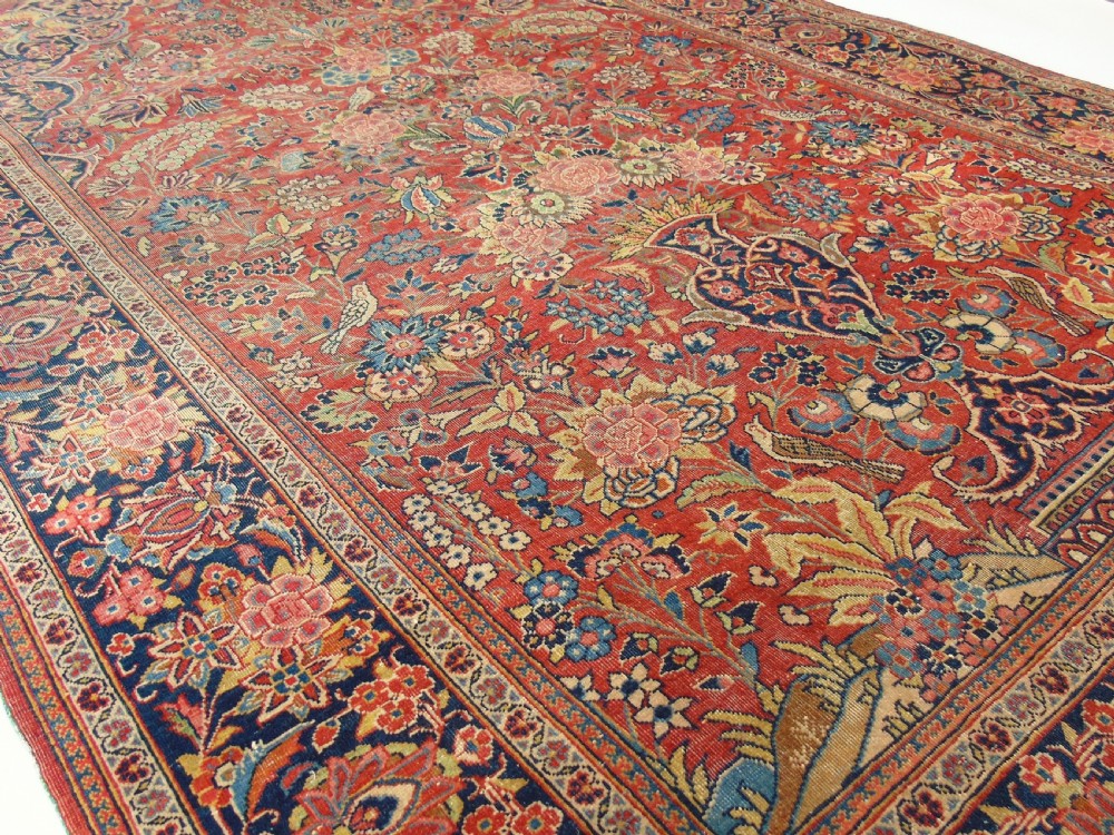 Antique Kashan Prayer Rug View VIII