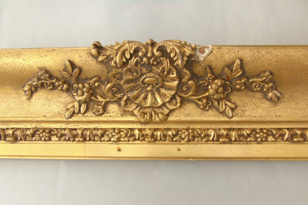 Good 19th Century Antique Gilt Frame View VII