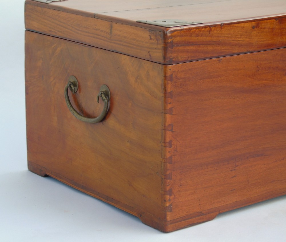 Beautiful Antique Chinese Camphor Wood Chest View V