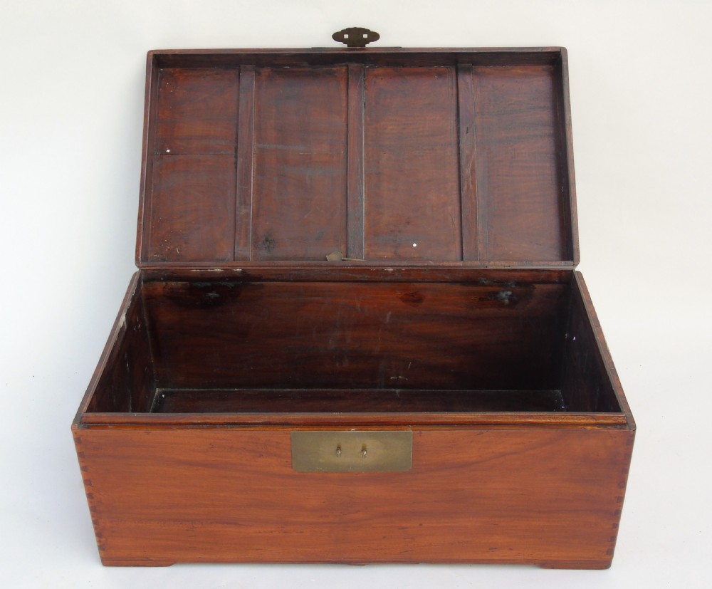 Beautiful Antique Chinese Camphor Wood Chest View VII
