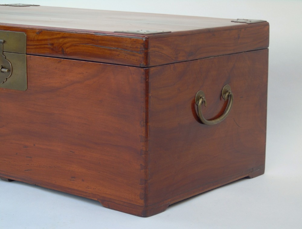 Beautiful Antique Chinese Camphor Wood Chest View VIII