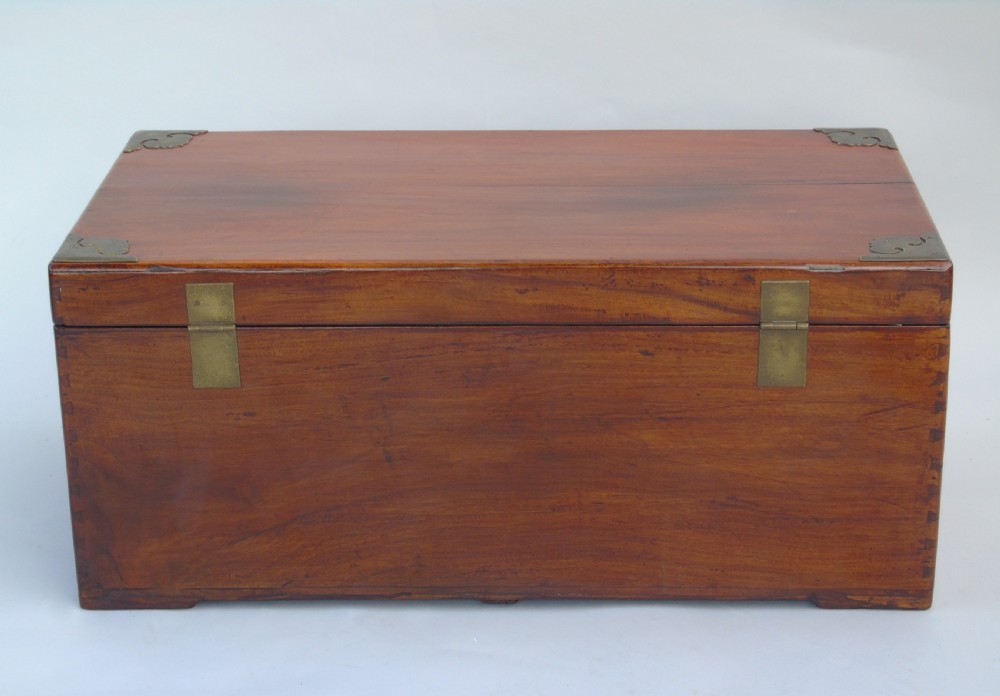 Beautiful Antique Chinese Camphor Wood Chest View IX