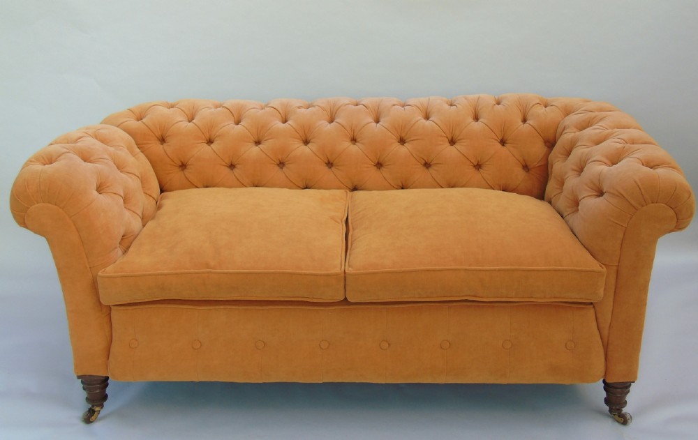 Antique Chesterfield Sofa 19th Century View III