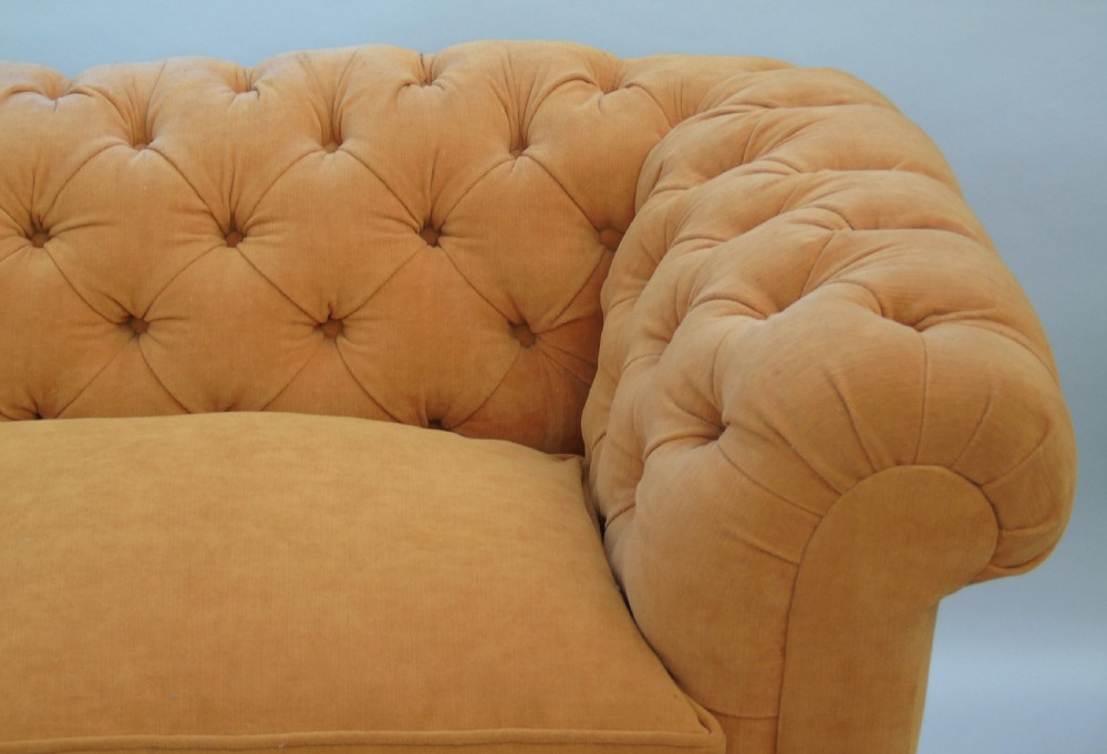 Antique Chesterfield Sofa 19th Century View IX