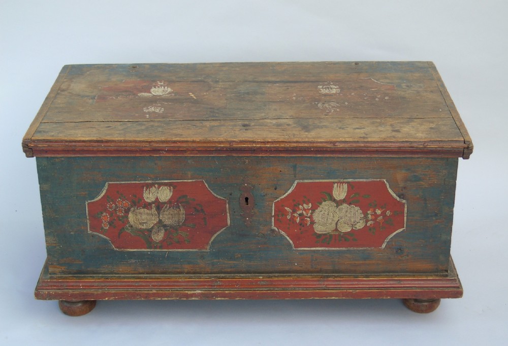 Beautiful 19th Century Swedish Marriage Chest View III