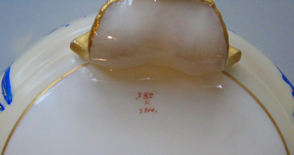 Antique Pair of Aesthetic Porcelain Jardiniere View X