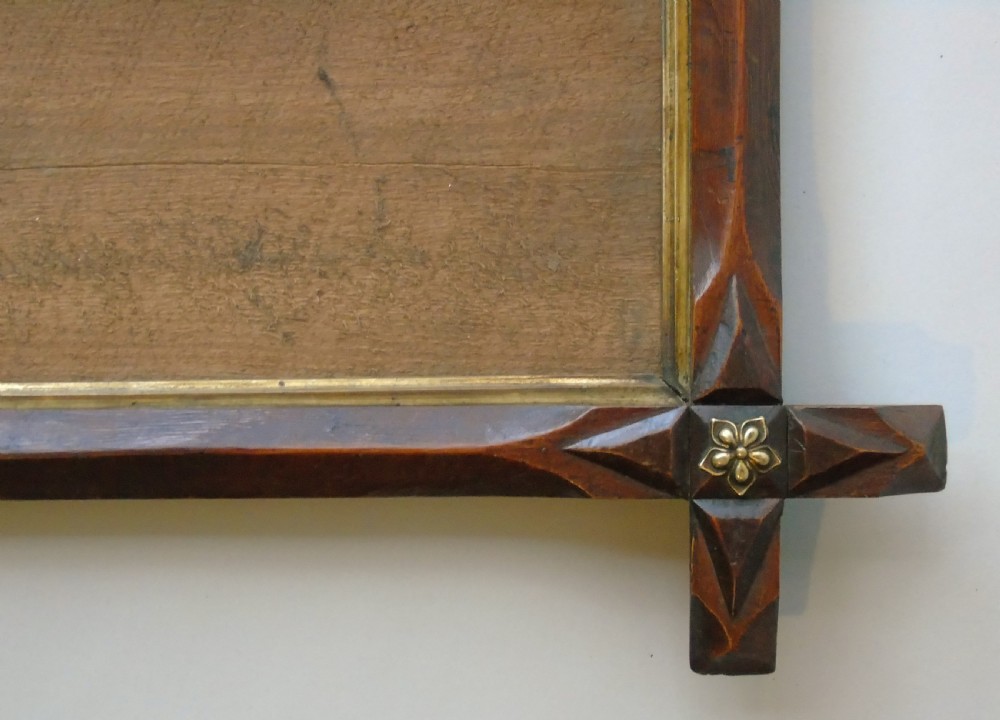 Pair of Antique Cruciform Frames Gothic Design View VI