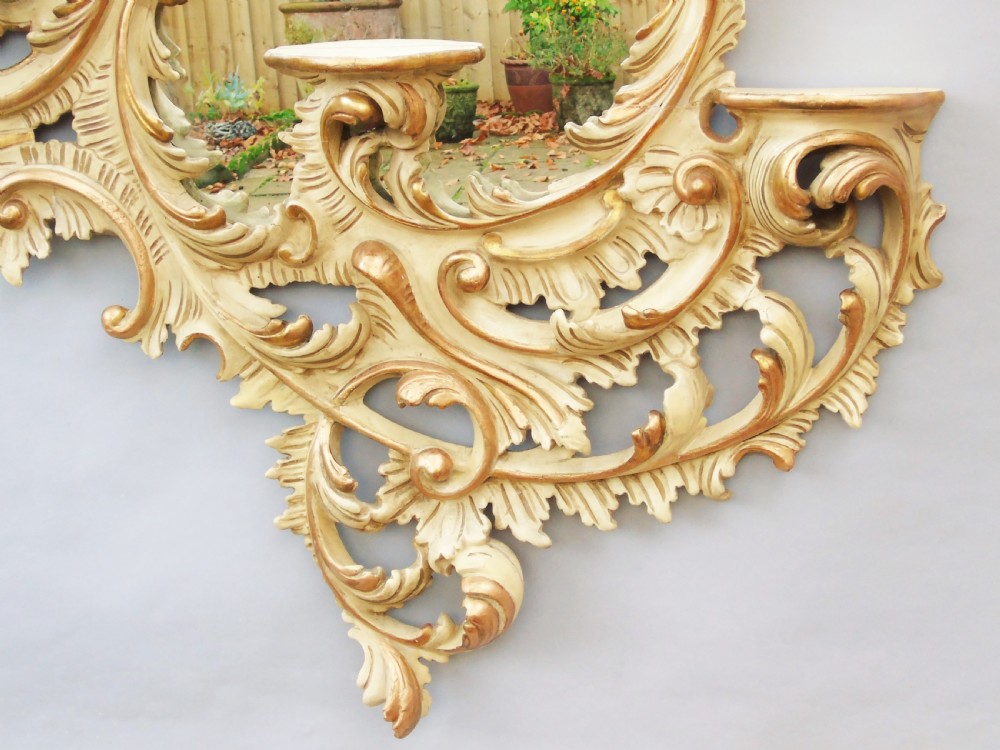 Beautiful Large Italian Rococo Baroque Mirror View III