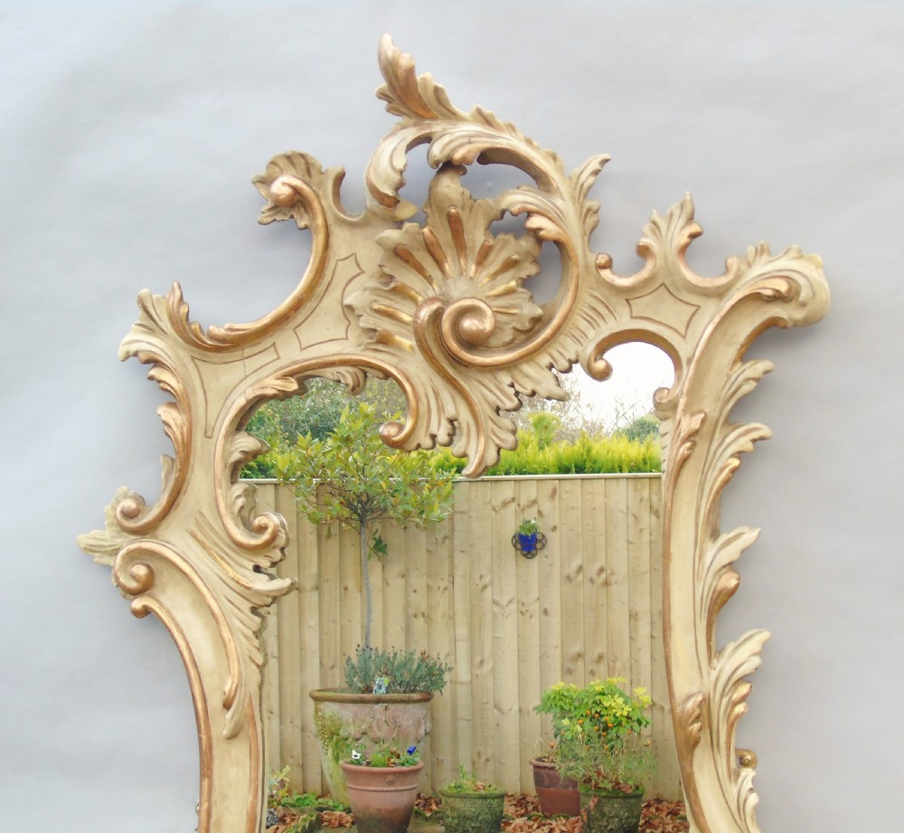Beautiful Large Italian Rococo Baroque Mirror View VI