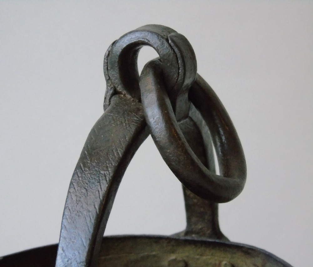 Antique Indian Well Pot Cast Iron View VII
