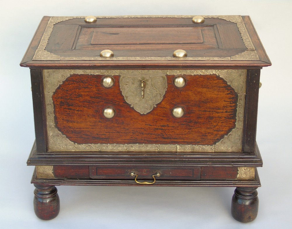 Antique Zanzibar Chest 19th Century View II