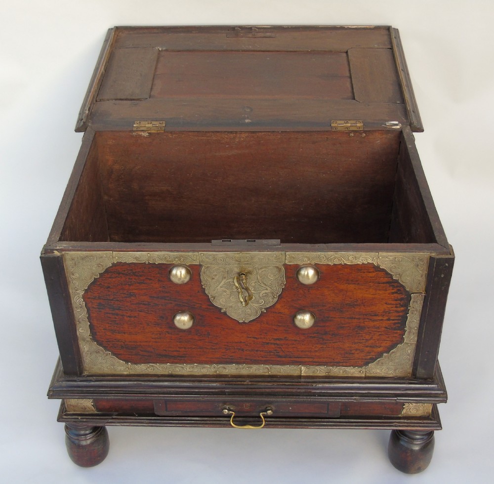 Antique Zanzibar Chest 19th Century View V