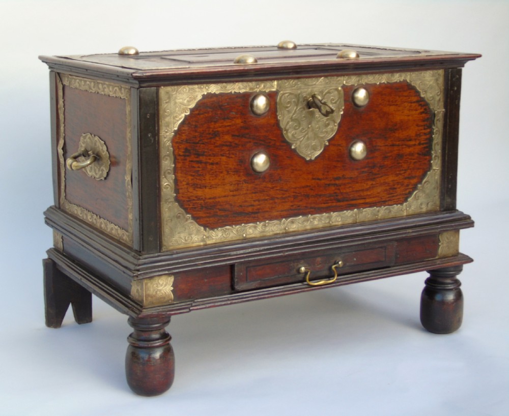 Antique Zanzibar Chest 19th Century View VII