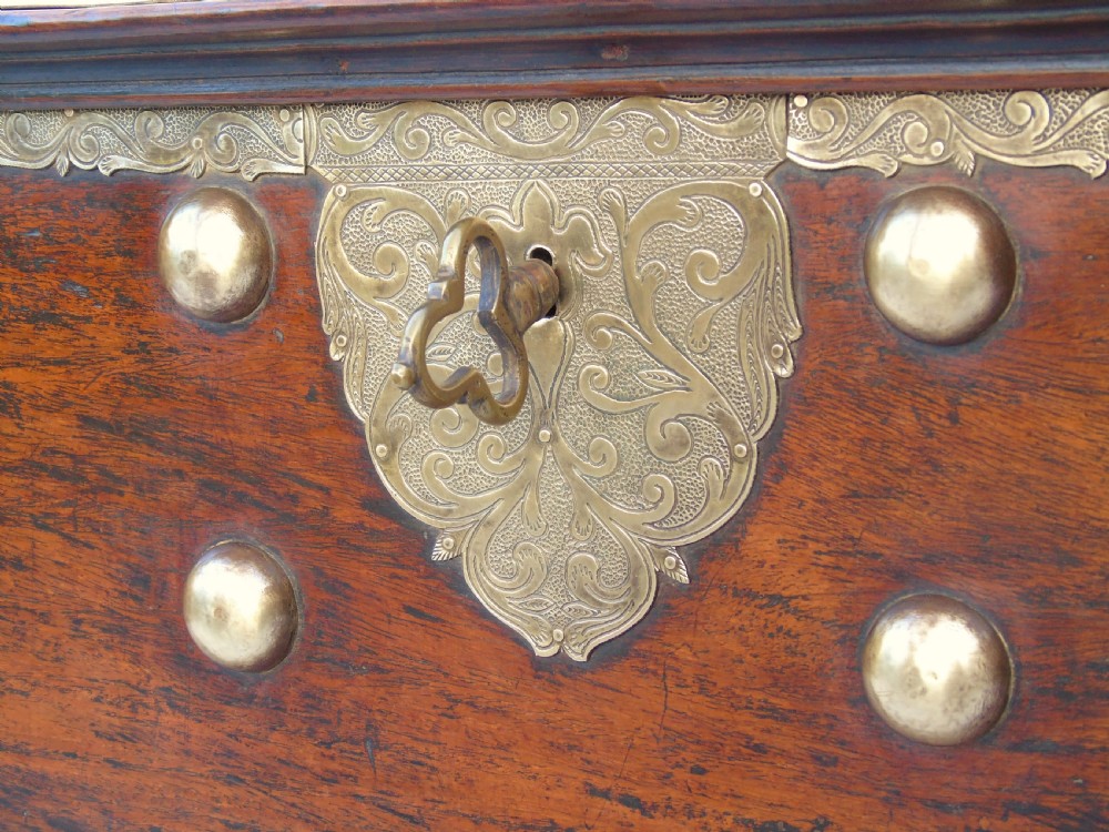 Antique Zanzibar Chest 19th Century View IX