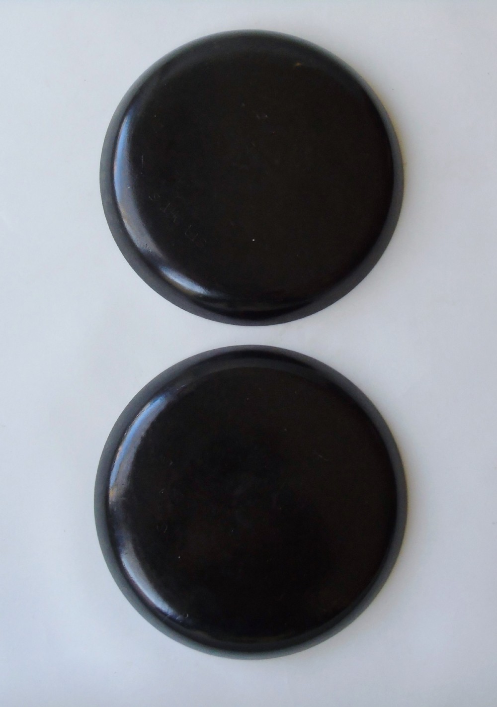Pair Japanese Meiji Lacquer Dishes View V