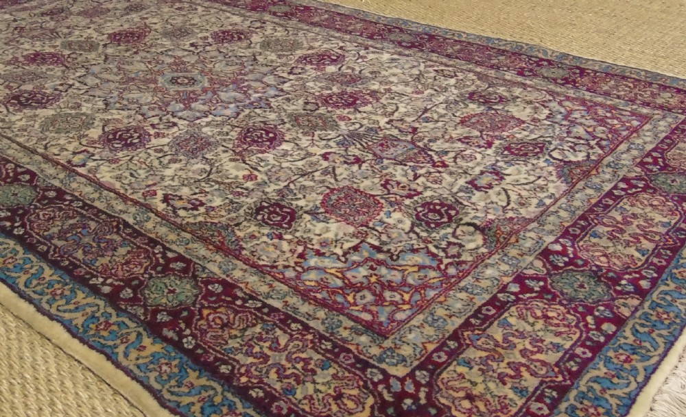 Pair of Antique Ardabil Carpets View IV