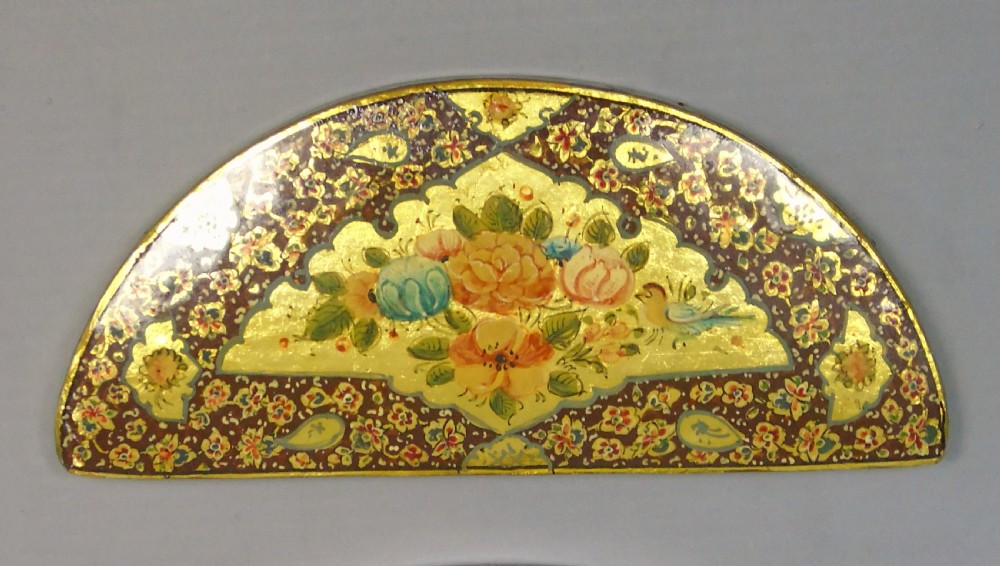 Antique Kashmir Papier Mache Millefiori Trinket Box View VI