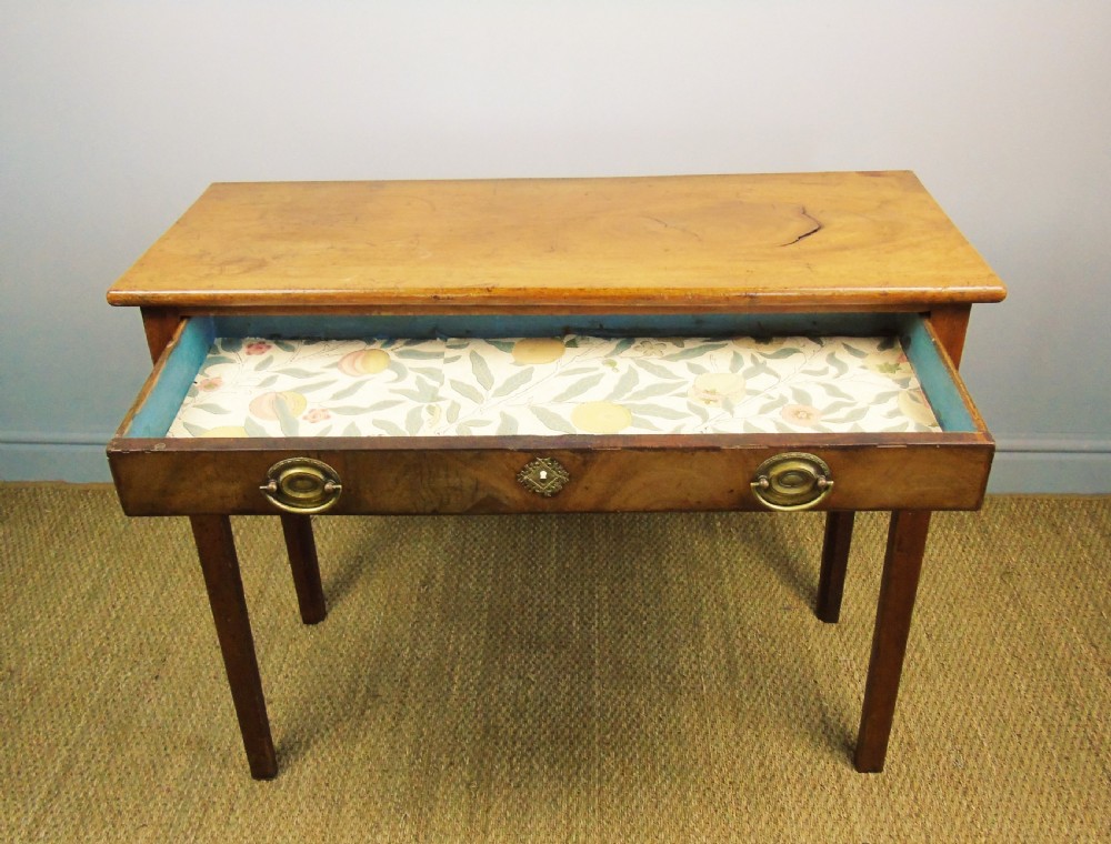 Georgian Mahogany Hall Table View V