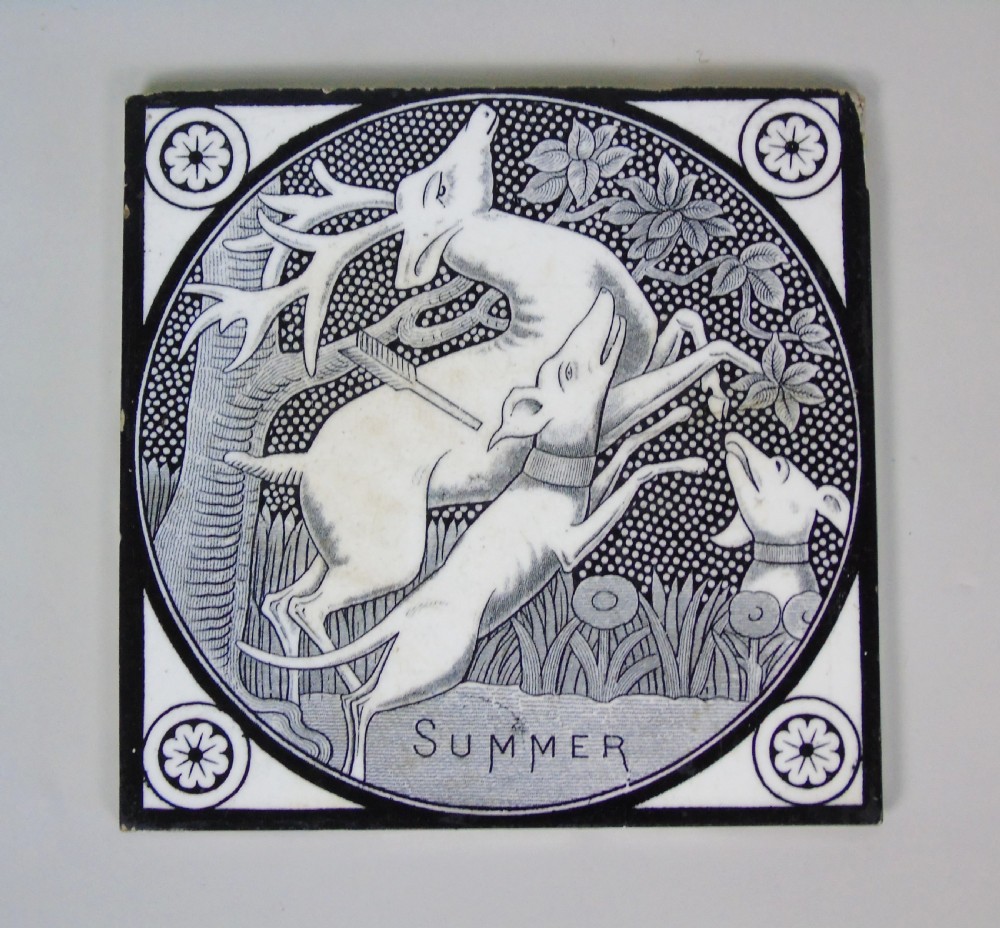 Victorian Tile Seasons, Summer