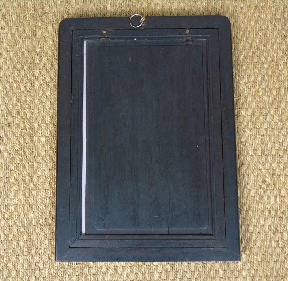 Fine Indian Painting Gouache Harem Scene in Hardwood Inlaid Frame View VII