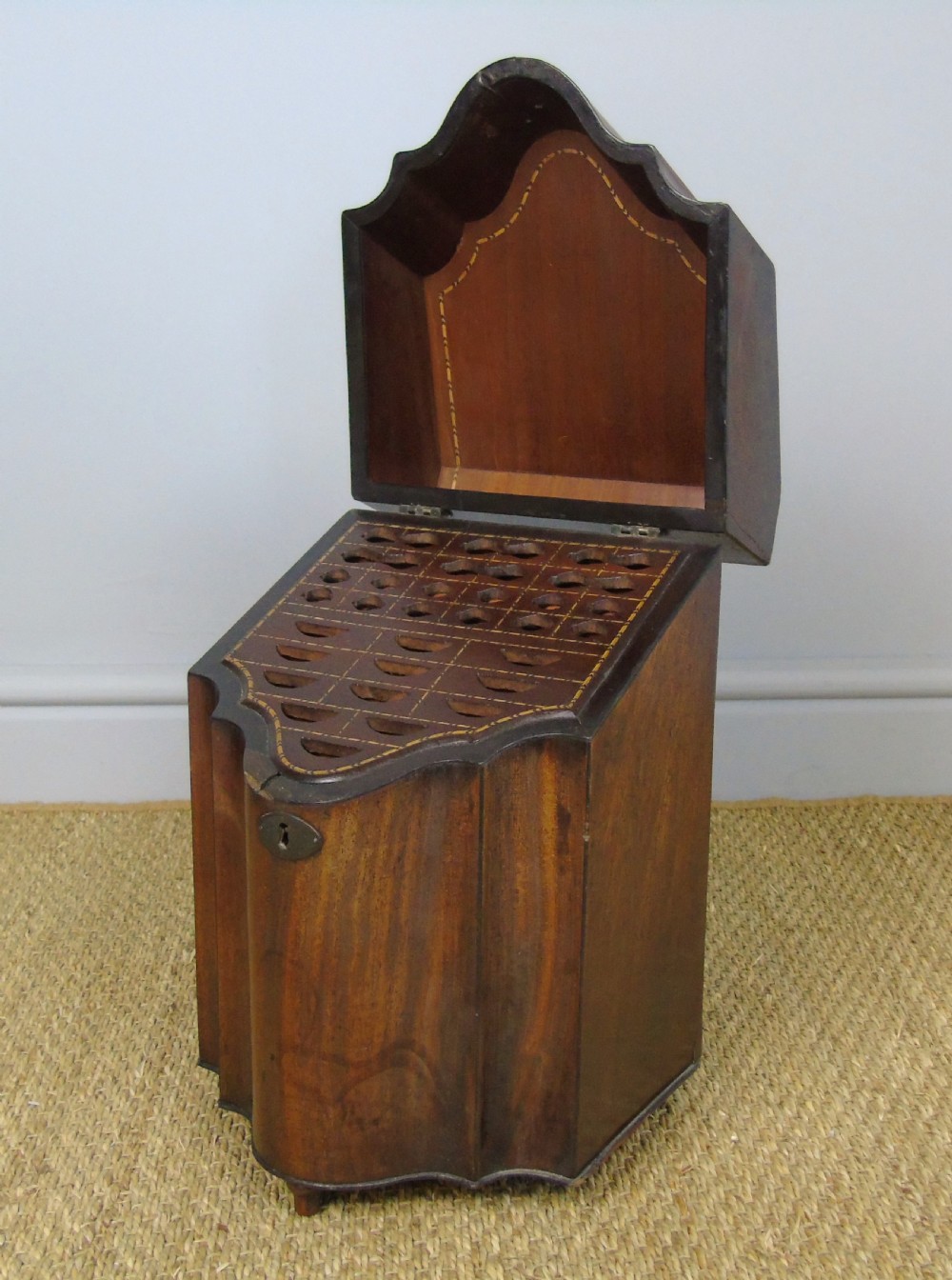 Georgian Mahogany Knife Box