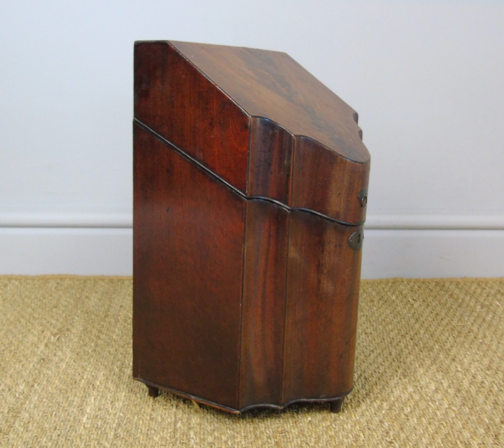 Georgian Mahogany Knife Box View IV