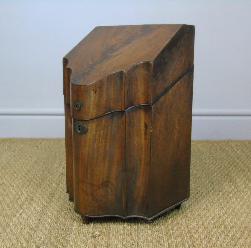 Georgian Mahogany Knife Box View V