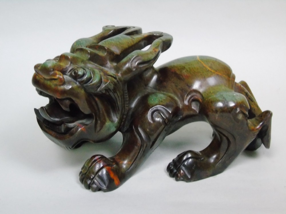 Antique Chinese Carved Mythical Pixiu