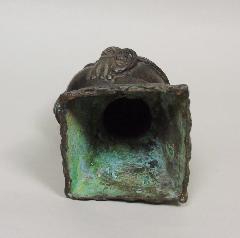 African Bronze Benin Cast Bust Circa 1900 View VII