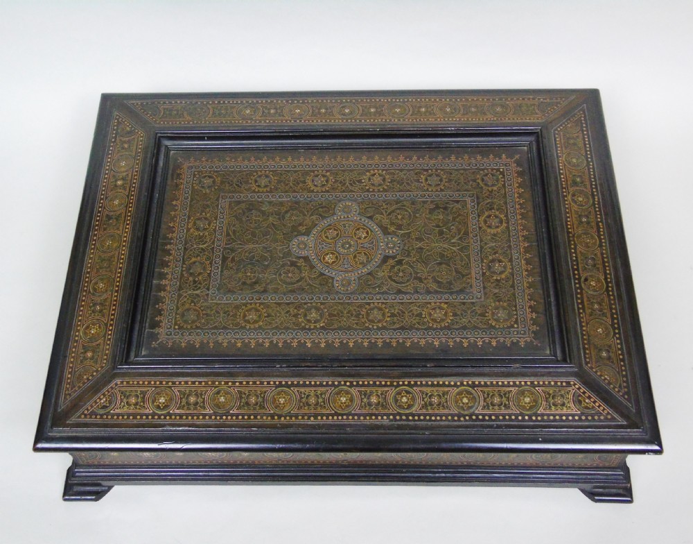 19th Century Anglo Indian Table Box View V